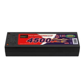 China Radio control toy EP/enrich power factory Lipo battery 7.4v 4500mah rc car lipo battery pack 5mm batteries hardcase rc truck for sale