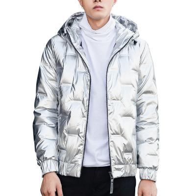 China 2021 New Arrival Wholesale Men's Anti-wrinkle Fur Down Jacket Hood High Quality Mens Down Jacket for sale