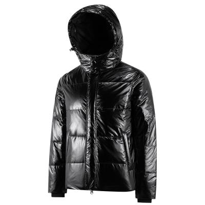 China Handsome Winter Men's Jacket Anti-wrinkle Down Logo Down Jackets For Men Custom Made Down Coats for sale