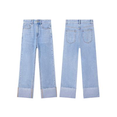 China 2021 New Arrival Breathable Made In China Wholesale Women Jeans Pants Fashionable Customize Cheap Jeans For Women for sale