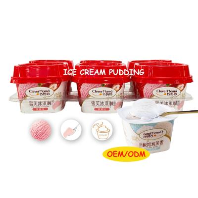 China Low Fat Jelly Slippers 6 Cups / Packs Low Calorie Jelly Fruit Yogurt Ice Cream For Dessert for sale