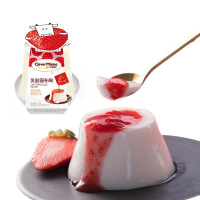 China Factory Wholesale Nata De Coco Strawberry Prebiotic Konjac Sugar Free Fruit Jelly Pudding for sale