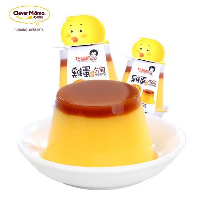 China Nutritious Smart Flavor Jelly Pudding Mama's Eggs Halal Jelly OEM Wholesale 125g for sale