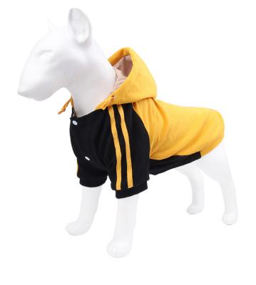 China Sustainable Pet Coats Wholesale Hooded Pet Clothes Soft Fleece Cat Dog Clothing for sale