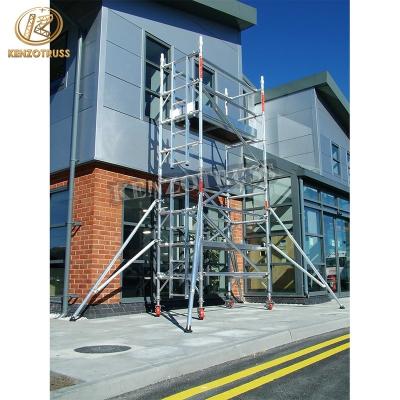 China China industrial mobile aluminum scaffolding ladder scaffolding for sale for sale