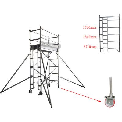 China Building Construction Hotel Used Aluminum Frame Scaffolding Tower For Sale for sale