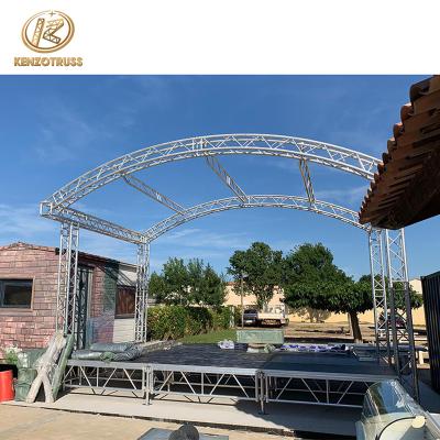 China Durable Outdoor Concert Event Stage Roof Truss Design for sale