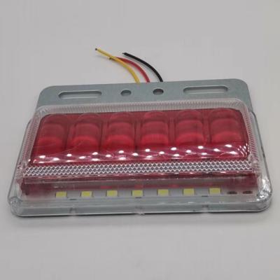 China Lorry High power Durable Safety universal 24V 12V solar light truck side light forklift side mount warning light for sale