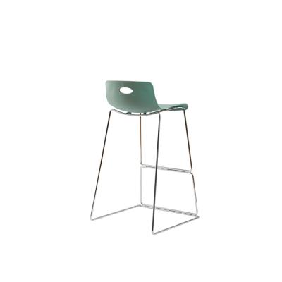 China Modern Factory Price Bar Chair Kitchen Bar Chairs Metal High Bar Stool Modern Wholesale Outdoor Plastic Chair Stool for sale