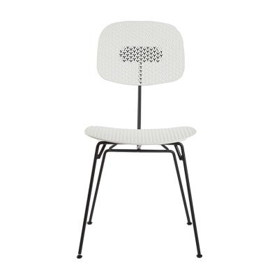 China Cheap Convertible Metal Party Comfort Dining Student Design White Plastic Chair For Cafe Restaurant for sale