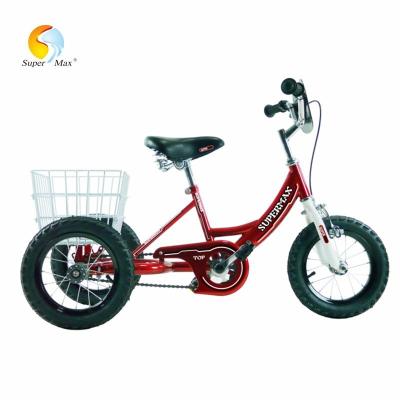 China Super Hot Sale 12TR-R01 Max Street 3 Wheels For 3 18 Years Kids Bike Bicycle Children Pedicab Tricycle Other Tricycles for sale