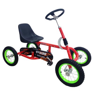 China Hot sale 12KART-01 super max 12 inch kids kart for 4-12 years old steering box go karts for kids gokart cart 12