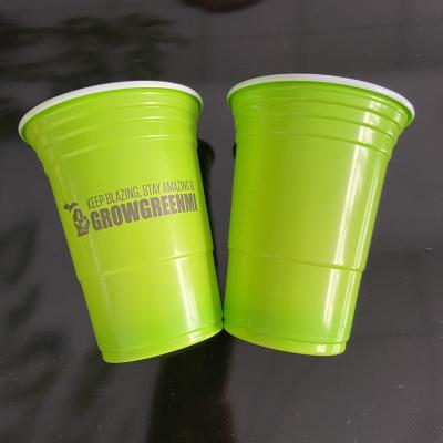 China Customized Disposable Colorful Plastic Cup for sale