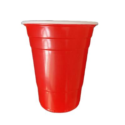 China 18oz 530ml Disposable Beer Stench Mug Cup Eco Friendly Double Wall Party Mug for sale