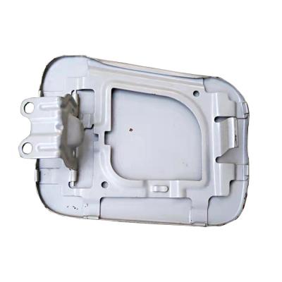 China Rectangular Iron Shape Bespoked Bus Part And Accessories Metal Fuel Tank Cover for sale