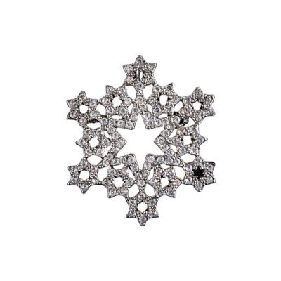 China Popular Jewelry Brooches Retro Wedding Star Brooches Ally Rhinestones Shoes and Hats Accessories for sale