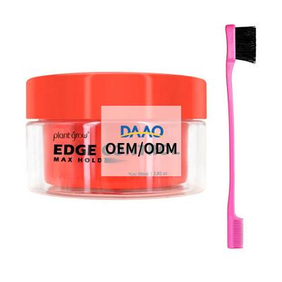 China OEM OED Private Label Edge Control Organic Hair Styling Pomade Hair Edge Control With Braiding Gel for sale