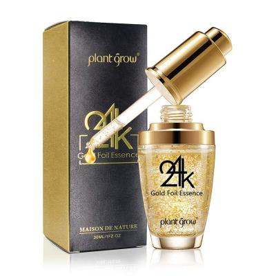 China Wholesale Cosmetic Skin Revitalizer OEM Daao Private Label Skin Care Brightening Whitening And Moisturizing Serum 24k Gold for sale