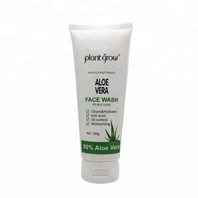 China Korean Vera Face OEM Private Label Aloe DEEP CLEANSING Clear Cleansing Imitate To Wash Gel Deep Cleansing Facial Cream Detergent for sale