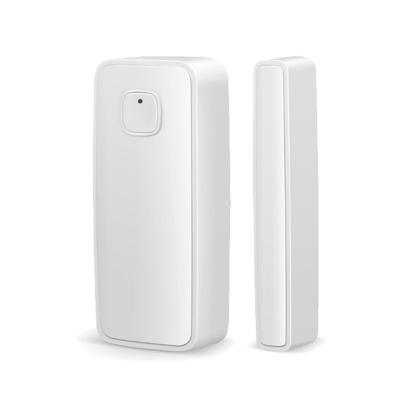 China For t WiFi Door Window Sensor Home Security Alarm Detector Alexa/Google Tuya Smar Window Open /door Sensor for sale