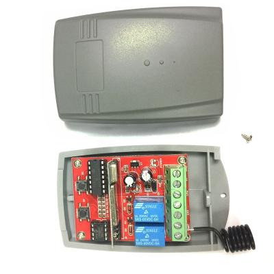 China Modern Garage Door Remote Control Receiver With 2 Channel 433MHZ for sale