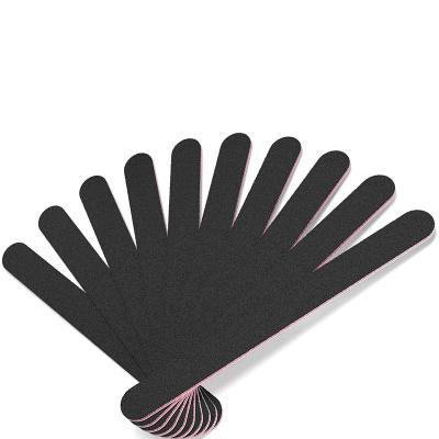 China Finger Nail+foot Nail FileAmazon Best Selling Professional Double Sided File Logo For Acrylic Nails Custom Emery Boards Manicure Tool Nail for sale