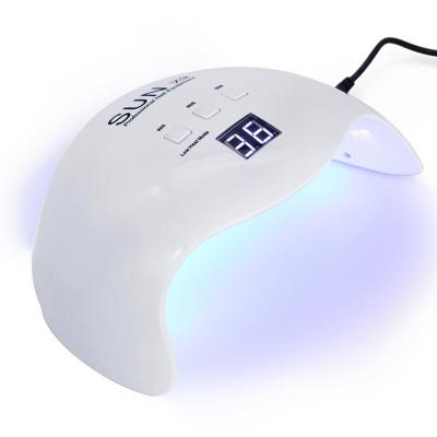 China ABS Fast Curing Nail Gels Nail Lamp Light Professional UV Led Gel Nail Lamp for sale