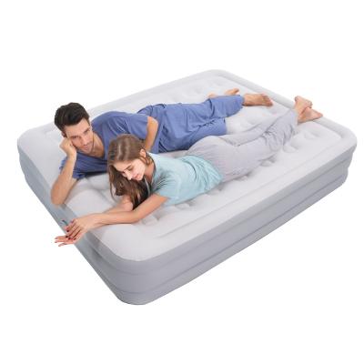 China Factory Foldable Cheap Price Inflatable Mattress Air Bed Mattress With Electric Pump for sale