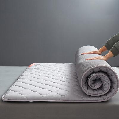 China Foldable Comfortable Soft Mattress Topper Warm Cotton Mattress Fold Tatami Mattress Student Dormitory Single Double Bedding for sale