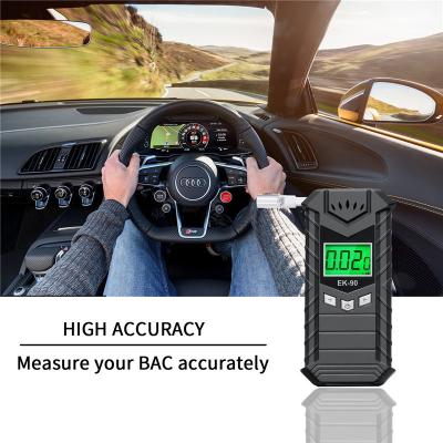 China ABS Wholesale Alcohol Tester Price Alcohol Detector Mems Sensor Alkohol Tester Breathalyzer for sale