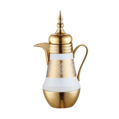 China PORTABLE Made in China Metal Vacuum Insulated Thermos Flask Portable Hot Water Kettle for sale