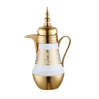 China PORTABLE Latest Metal Body Vacuum Flask Large Capacity Tea Coffee Water Kettle for sale