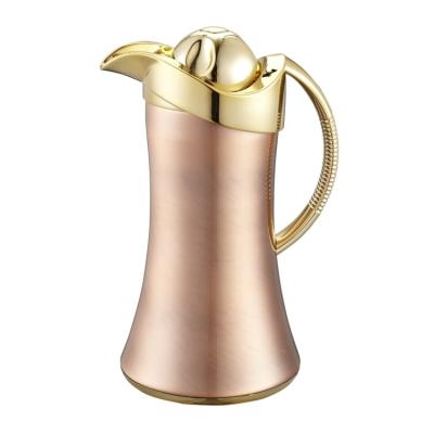 China New Design PORTABLE 1000ml Water Boiling Electric Kettle Metal Body Vacuum Insulated Kettle for sale