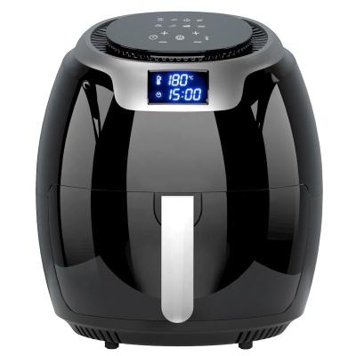 China Large Capacity 8L Electric Fryer 110v Air Fryer Commercial Multifunctional Electric Home Smart Screen Double Fryer for sale