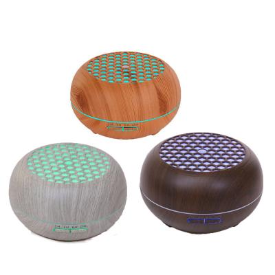 China Creative Wooden Electric RV Air Humidifier Essential Oil Aroma Diffuser (USB Remote Control Adapter Remote Control) for sale