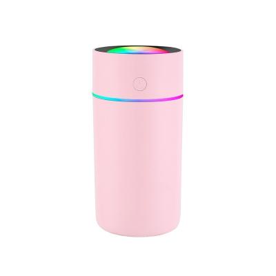 China Mini Factory Price Portable Handheld USB Spray Gainpower Mini Car Ultrasonic Humidifier LED Cool Light Mist Air Humidifier for sale