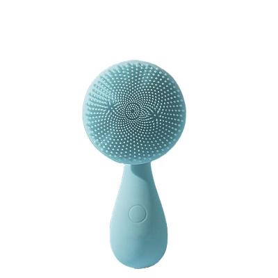 China Gainpower Mini Electric Facial Washing Instrument Ladies Pearl DEEP CLEANING Magnetic Massager Silicone Magnetic Massager Instrument for sale