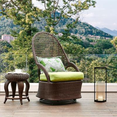 China Eco-friendly\UV Resistant\Water Proof\Weather Resistant Outdoor Patio Wicker Furniture Sets Rattan Chair For Garden for sale