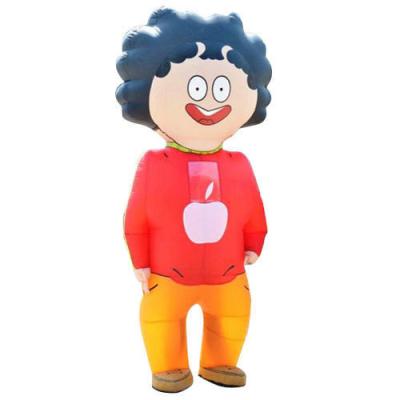 China Inflatable PVC Oxford Cloth Cartoon Doll Mascot Stage Performance Props Oxford Cloth Company Walking Cloth for sale