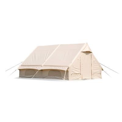 China Extended Type Luxury Large Glamping Outdoor Camping Extend Inflatable Cotton Air Pole Tent for sale