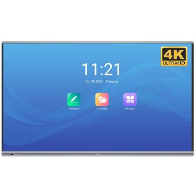 China Android 9 Interactive Smart Board Interactive Lcd 65inch Smart board for sale