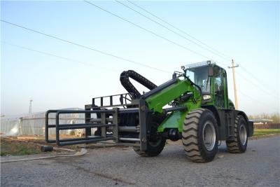 China 3ton  1.5m3 bucket telescopic boom wheel loader with max lifting height 6050mm for sale