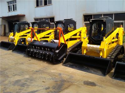 China Cargador de la pista del buey de la resbalón del SGS del CE con el motor resistente de Mulcher 100HP de la silvicultura en venta