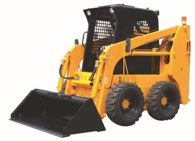 China Bobcat Mini Skid Steer Quick Hitch Bobcat Skid Loader Closed Cabin WY45G 700kg for sale