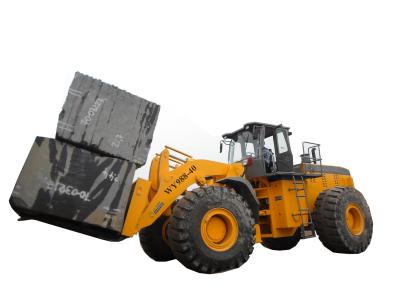 Κίνα 40T Forklift φραγμών τραχύ φορτηγό ανελκυστήρων εκτάσεων φορτωτών με το πορτοκάλι μηχανών 247KW προς πώληση