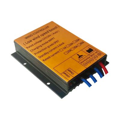 China PWM/MPPT Loading 10A Low Wind Speed ​​12v/24v 100-1000W MPPT Automatic Wind Turbine Load Controller for sale