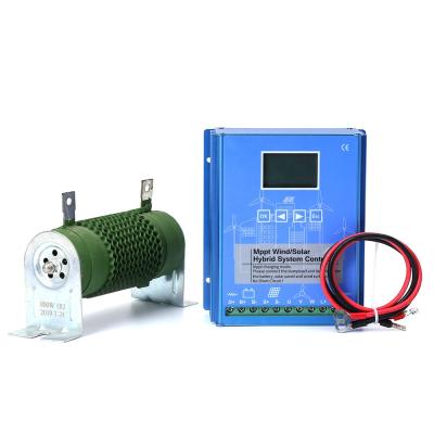 China Charger Controller 1000W Wind Up 600W Solar Wind Generators 12V/24V Automotive High Efficiency MPPT Solar Wind Hybrid System Charge Controller for sale