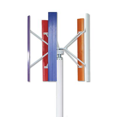 China 800W Household Micro H-Type Street Light Monitoring Uses 800w12v24v Vertical Axis Wind Turbine Boarding And Handling - H800 for sale