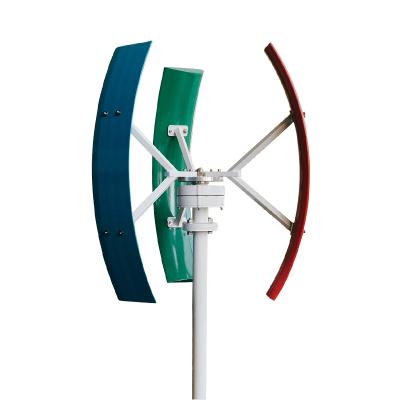 China 500 watt h-type micro street light surveillance uses vertical shaft wind turbine motor 500w12v24v boarding and handling - H500 for sale