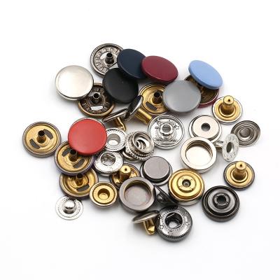 China Other Fashion Clothing Accessories Logo Jeans Buttons For Clothes Custom Made Brass Snap for sale